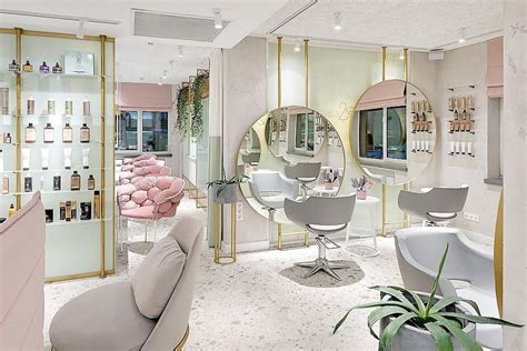 dreaming pink salon interior design hair salon interior salon