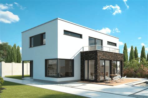 einfamilienhaus modelo modern mit flachdach gussek haus