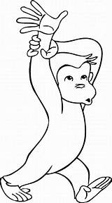 Curious George Coloring Pages Kids Technosamrat sketch template