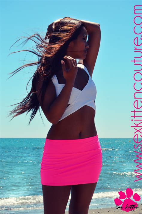 25 off summer sale attention whore in pink neon mini skirt by sex kitten couture