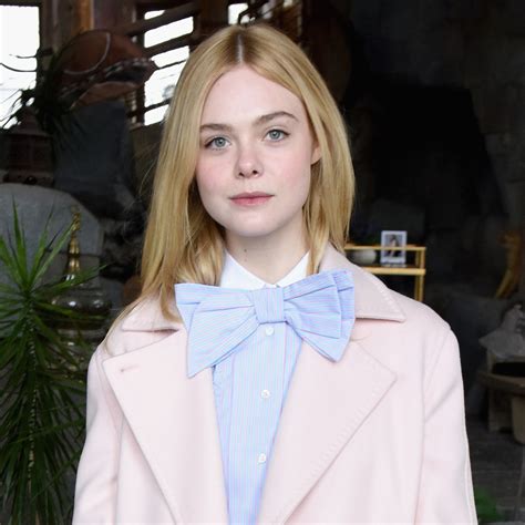 Elle Fanning Wears Bowtie At Sundance Film Festival Teen Vogue