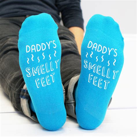 Personalised Smelly Feet Men S Socks By Sparks And Daughters