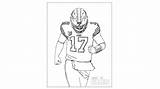 Buffalo Coloring Pages Bills Nfl Strong Stay Print sketch template