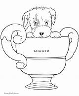 Coloring Pages Dog Puppy Book Printable Animal Print Printing Help sketch template