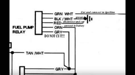 tottenham  fuel pump wiring diagram  chevy truck   chevy silverado fuel pump
