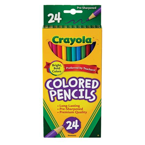 crayola colored pencil set  colors walmartcom walmartcom