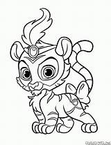 Pets Disney Palace Coloring Pages Princess Princesss Printables Searches Recent Pet Big sketch template