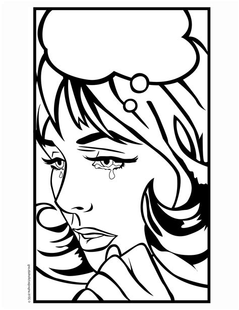 art coloring art coloring pages pop art coloring page coloring book art