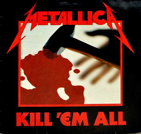 lista  foto album  cover metallica kill em  alta definicion completa