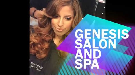 modern glam hair  makeup genesis salon spa youtube
