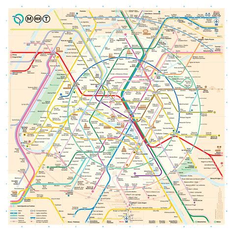paris metro map redesigned rmaps