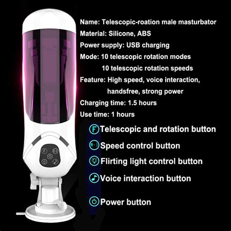 new telescopic masturbation cup electric automatic sex machine rotating