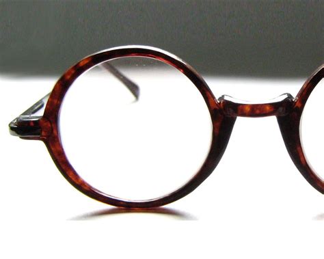 Vintage 80 S Round Tortoise Eyeglass Frames Eyeglasses Glasses