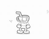 Gif Cuphead Intro Animated Tumblr Gifs Angry Animations Drawing Cancelled Cabeza Pija Mod Well Ch Cutscenes sketch template