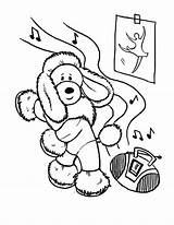 Coloring Pages Dance Poodle Hop Hip Getcolorings Frame Book Dancing Learn Dog Funny Kids sketch template