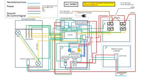 hacked fridge wiring schematics