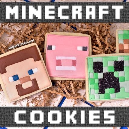 minecraft cookie  tos edible crafts