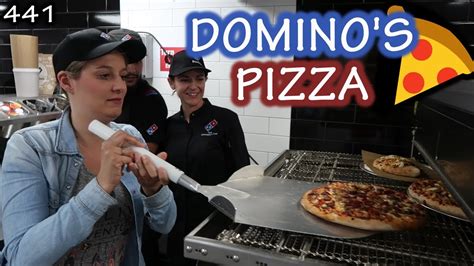 werken bij dominos pizza vlog  youtube