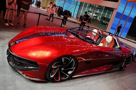 mg cyberster electric roadster concept      sec   mile