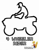 Drawing Wheeler Atv Coloring Four Pages Clipart Draw Cartoon Cliparts Comments Webstockreview Library Gif sketch template