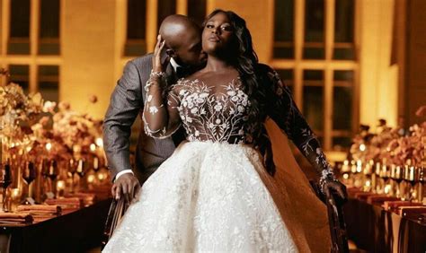 danielle brooks gets married dazzles guests wearing two gorgeous