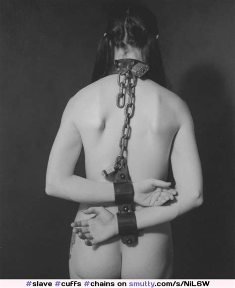 slave cuffs chains collar