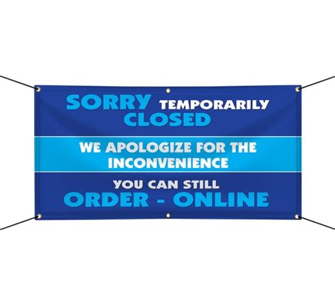 shop temporarily closed banners bannerbuzz canada