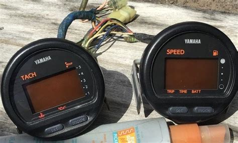 yamaha tach  speedo  sale boat accessories props