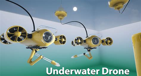 underwater drone  blueprints ue marketplace