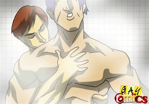 gay sex in the shower after a good fight silver cartoon picture 10