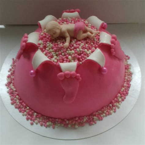 geboorte taart meisje fondant cake desserts food tailgate desserts deserts kuchen essen
