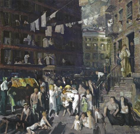 george bellows cliff dwellers  los angeles county  flickr