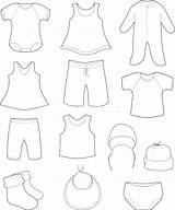 Coloring Clothes Pages Baby Clothing Fall Color Getdrawings Cute Getcolorings Printable Print sketch template