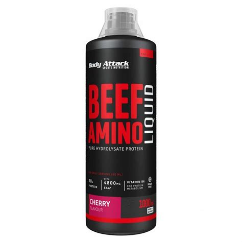 Beef Amino Liquid 1000ml Body Attack X Treme Stores Eu