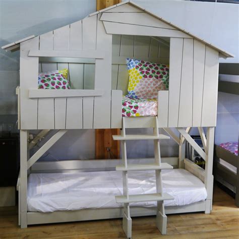 mathy  bols tree house single bed  bunk bed  wood  childrens room