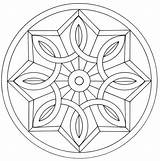 Mandala Ausmalen Mandalas Ausdrucken Schablonen Scherenschnitte Malvorlagen Geometrische Kostenlos sketch template