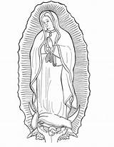 Coloring Guadalupe Lady Virgen Pages Drawing La Line Virgin Clipart Sketch Mary Drawings Color Deviantart Template Getdrawings Clipground Faces Mobile sketch template