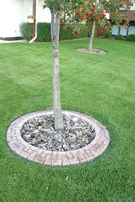 brick  tree ideas