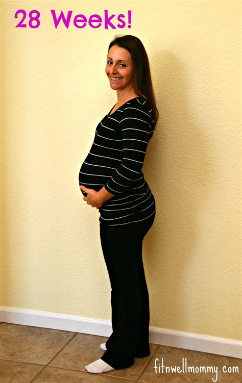 Pregnancy Update 28 Weeks Deliciously Fit