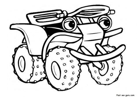 printable atv tractor coloring pages printable coloring pages