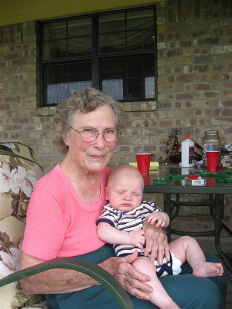Great Grandma Gavin Really Took A Liking To His Great Gran… Flickr