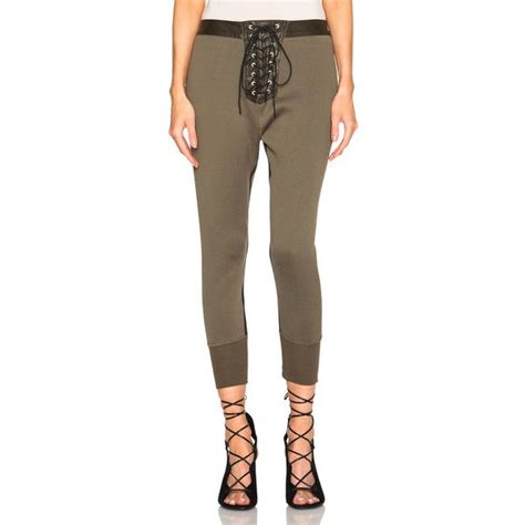 unravel lace up leggings 805 liked on polyvore featuring pants