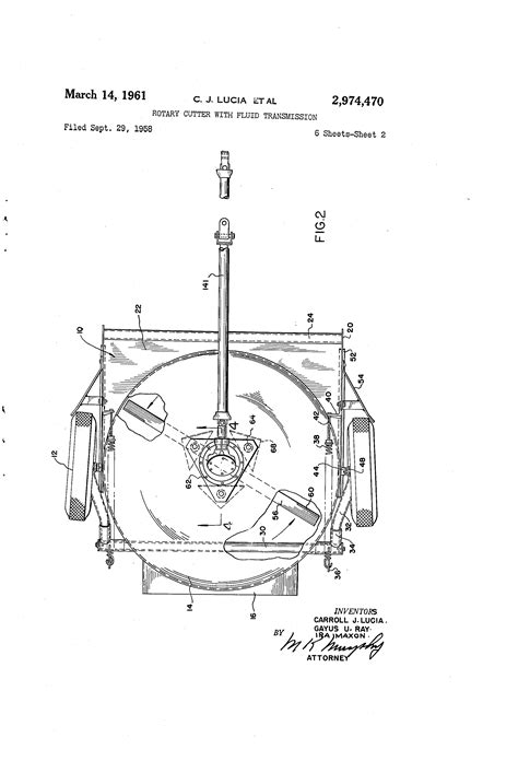 patent  rotary cutter  fluid transmission google patents