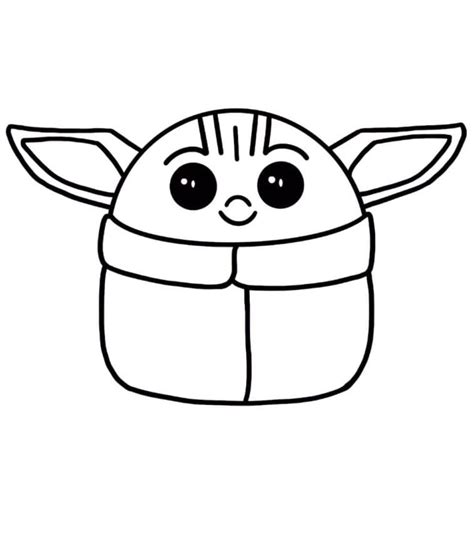 baby yoda coloring pages  printable coloring pages  kids
