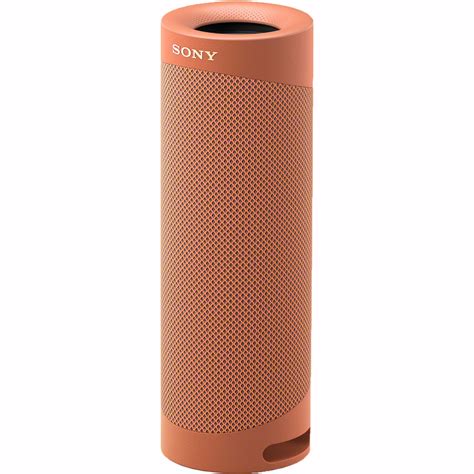 sony srs xb portable bluetooth speaker coral red srsxbrz