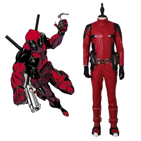 buy high quality adult deadpool wilson cosplay costume