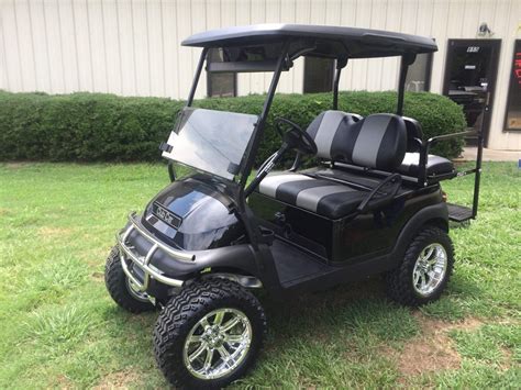 custom golf carts columbia sales services parts black club car precedent loaded