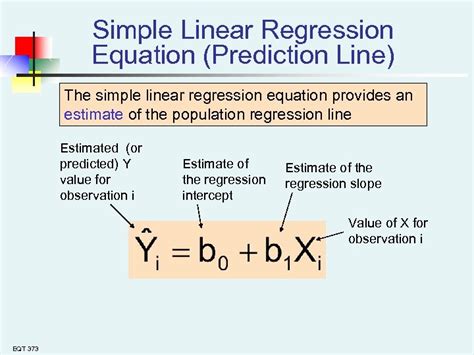 chapter  simple linear regression eqt