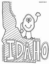 Idaho Visit Boise sketch template