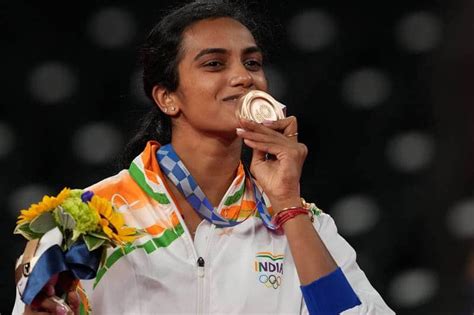 Tokyo Olympics Pv Sindhu Wins Historic Bronze Becomes First Indian
